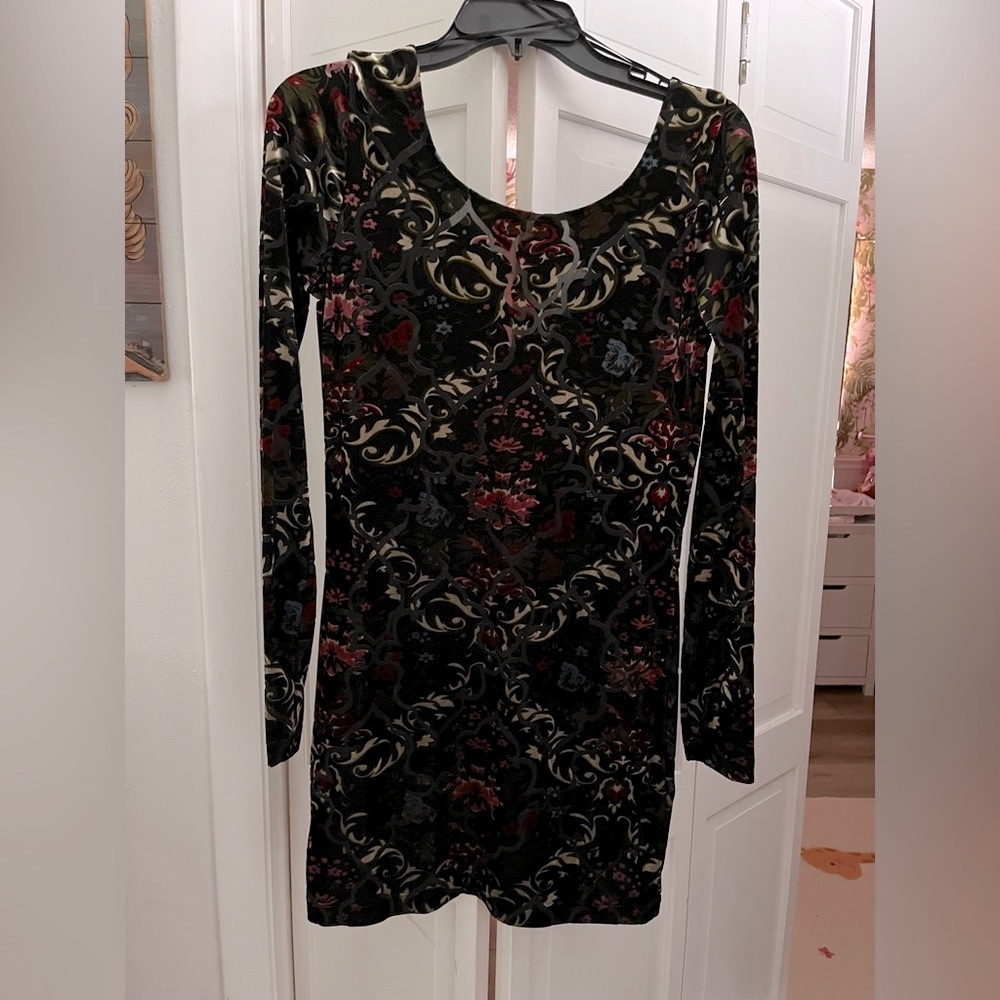 Free people velvet mini dress or tunic